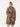 Marten fur coat for women with shawl collar